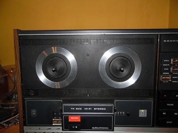 HiFi кассетная дека Grundig TK-845 Reel To Reel, катушки 18 см