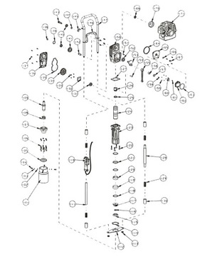 Сваебой для фотовольтаики 120 CEOWNIK 105x50 HONDA GX 35