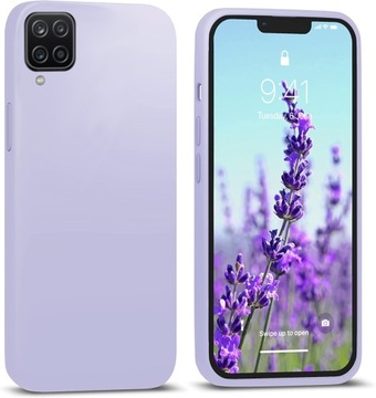 ETUI DO SAMSUNG A12 SILIKON KOLOR SOFT SILICONE CASE + SZKŁO SILIKONOWE