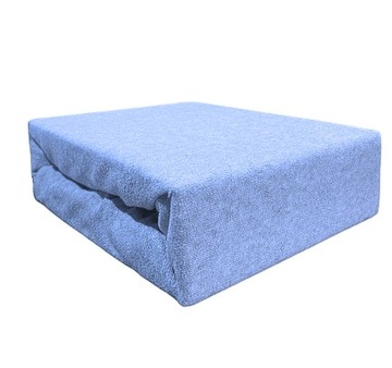 Prześcieradło Frotte z gumką 180x200 cm bawełna na gumce oddychający jakość