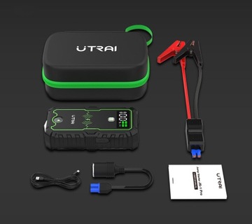 МОЩНОЕ АВТОМОБИЛЬНОЕ ПУСКОВОЕ УСТРОЙСТВО POWERBANK STARTING BOOSTER 2500A