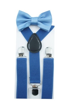 Szelki muszka dla chłopca premium urodziny wesele