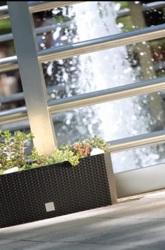 ПРЯМОУГОЛЬНЫЙ БАЛКОННЫЙ САДОВЫЙ ГОРШОК 18,6 см