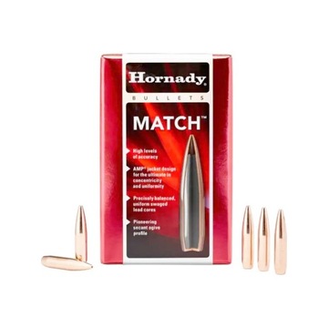 Pociski Hornady kal. 22 BTHP 75gr (100 szt.)
