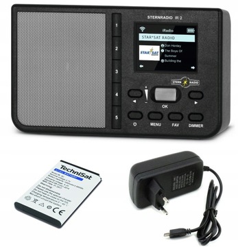 Radio sieciowe internetowe TechniSat Sternradio IR 2 WiFi na Baterie HIT!