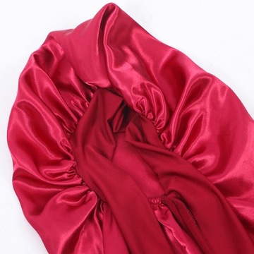 АТЛАСНАЯ ДЛИННАЯ ШАПКА ДЛЯ СПАНИЯ