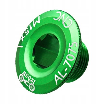 c/ Bike Crankset Bolt Crank Arm Bolt Sturdy Green