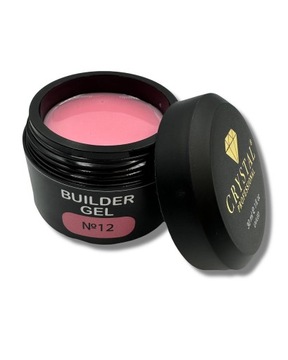 Builder Gel #12 CRYSTAL PROFESSIONAL, 30ml żel budujący