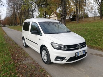 Volkswagen Caddy IV Kombi Maxi 2.0 TDI SCR BlueMotion Technology 102KM 2017 Volkswagen Caddy 2.0 TDI//Fakt. Vat 23%