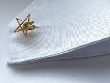 Запонки EXC Lightning для электрика, позолоченные