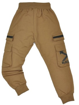 СПОРТИВНЫЕ БРЮКИ ДЛЯ МАЛЬЧИКОВ, БРЮКИ-КАРГО, размер 152/158 см
