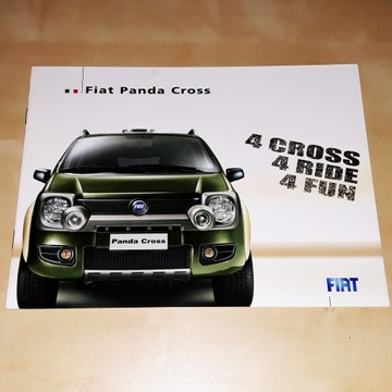 Fiat Panda Cross 2006 rzadki prospekt !