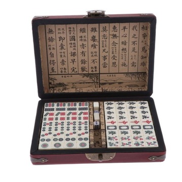 Mini Mahjong Chińska tradycyjna gra Gathering