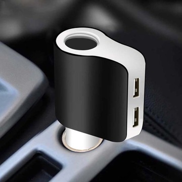 АВТОМОБИЛЬНОЕ ЗАРЯДНОЕ УСТРОЙСТВО 2.1А 2x USB + РОЗЕТКА