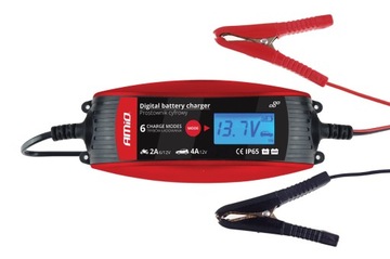 ŁADOWARKA PROSTOWNIK AMiO DBC-4A 6V/12V-2A/4A