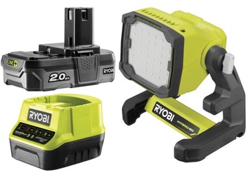 RYOBI RLFD18 LAMPA WARSZTATOWA 18V PRZENOŚNA + 2Ah .
