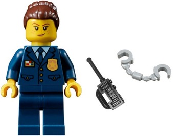 Lego Policjantka - twn406 - 10278 +Kajdanki +Radio