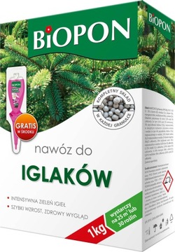 NAWÓZ DO IGLAKÓW 1kg BIOPON