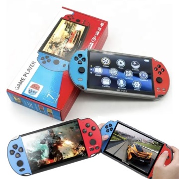 Retro přenosná konzole pro hry Tv 1000 Mini 7 palců pro děti i dospělé