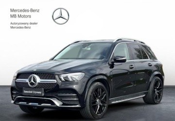 Mercedes GLE V167 SUV 2.0 300d 245KM 2019 Mercedes-Benz GLE Salon PL AMG Line Kamera Airmatic Carplay Android Auto F