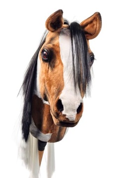 Realistyczny HOBBY HORSE – GNIADOSROKATY Koń na kiju A4