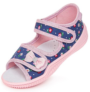 28 Viggami LUIZA kapcie sandałki wkładka 17,8 cm