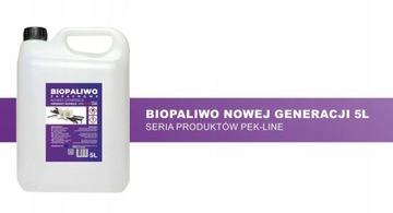 BIOPALIWO BIOETANOL PALIWO DO KOMINKA ZAPACHOWE BIOKOMINEK WANILIA 5L