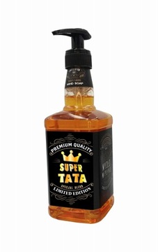 Mydło Whiskey - Super Tata (korona), Prezent na Święta dla Taty Ojca