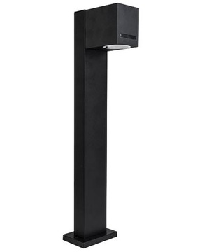 STRUHM Słupek ogrodowy lampa FOREST 50cm czarny