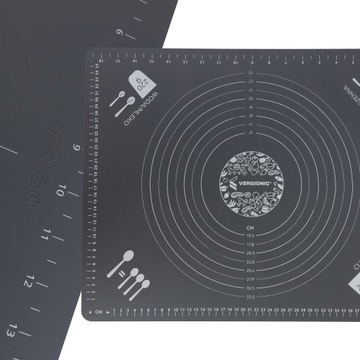 СИЛИКОНОВАЯ ДОСКА 50х40см XXL БОЛЬШОЙ СКЛАДНОЙ ПРОТИВОСКОЛЬЖАЮЩИЙ КОВР ДЛЯ ТЕСТА