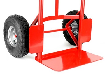 Складская транспортная тележка фрезерный станок ПК 250кг HD Прочная, прочная, надувная.