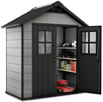 DOMEK narzędziowy OGRODOWY OAKLAND 754 - 210x124cm - KETER