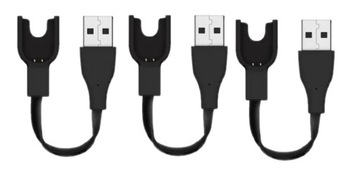 ZESTAW 3X KABEL USB ŁADOWARKA DO XIAOMI MI BAND 2