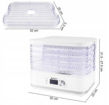 СУШИЛКА ДЛЯ ГРИБОВ, ФРУКТОВ, ОВОЩЕЙ, 450 Вт