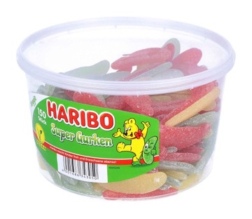 HARIBO ЖЕЛЕ ИЗ КИСЛЫХ ОГРУГОВ ГУРКЕН САУРЕ 150 ШТ DE