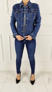 # KATANA JEANSOWA Kurtka DAMSKA Jeans Plus - Size #
