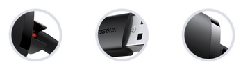 УДЛИНИТЕЛЬНЫЙ КАБЕЛЬ BASEUS USB «МАМА-МАМА» USB 3.0 ПЕРЕДАЧА ДАННЫХ 5 ГБ/С 1 М
