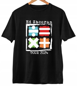 KOSZULKA ED SHEERAN THE MATHEMATICS TOUR 2024 GDAŃSK KONCERT