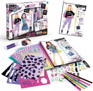 EPEE PROJEKT MODA - ZESTAW KREATYWNY PORTFOLIO FASHION STYLE 09443