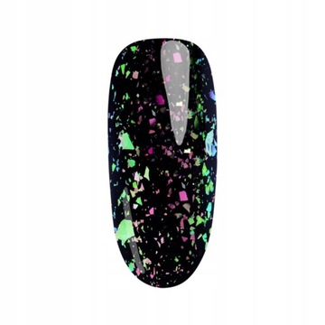 NEONAIL Top Glow LIME Aurora Flakes 9904 7,2 ml