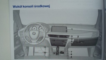 BMW X6 F16 2014-2019 Руководство пользователя на польском языке BMW X6 F16 2017 + BMW CASE