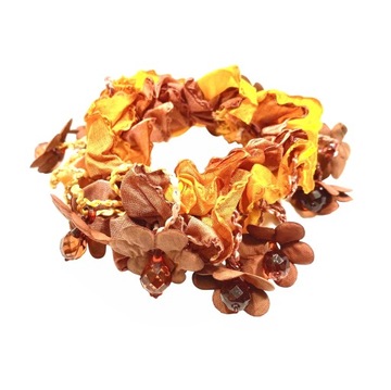 GUMKA do włosów SCRUNCHIE ozdobna duża