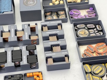 Insert pasujący do gry Brass Birmingham DELUXE (GAMU)