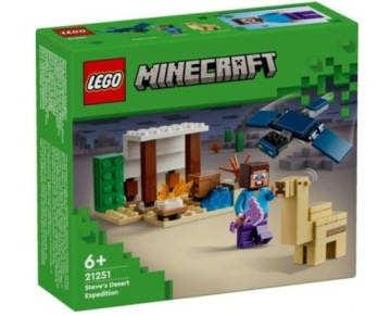LEGO 21251 MINECRAFT - PUSTYNNA WYPRAWA STEVE'A
