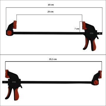 АВТОМАТИЧЕСКИЙ ЗАЖИМ ДЛЯ ТАРЕНКИ EPM 200*70 ММ