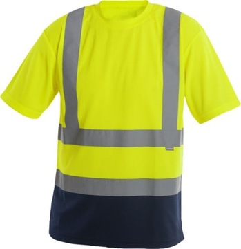 KOSZULKA T-SHIRT ODBLASKOWY DROGOWIEC SARA r. L