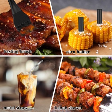 ZESTAW SET DO GRILLA WALIZKA 26X STAL NIERDZEWNA