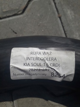 KIA SOUL 1.6 CRDI TRUBKA WAZ INTERCOOLER