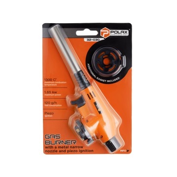 Газовая горелка 1,65 кВт 1300 °C Polax