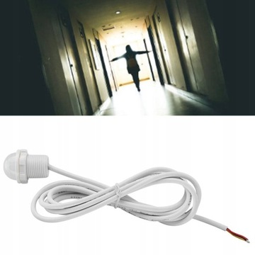 СУМЕРКИ ДАТЧИК ДВИЖЕНИЯ LED PIR МОНТАЖНЫЙ КАБЕЛЬ